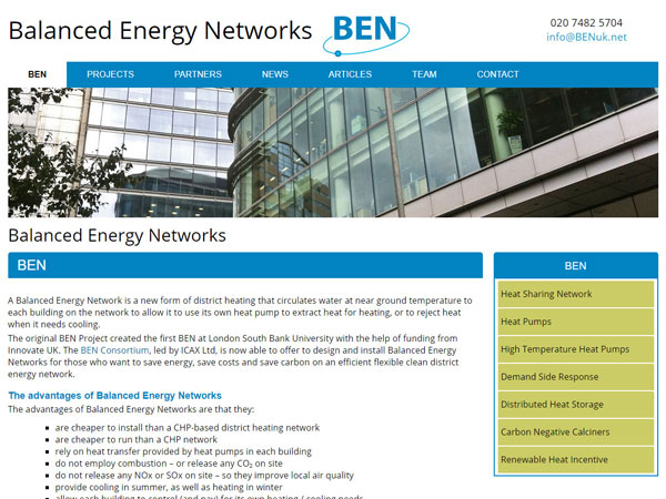 Balanced Energy Networks
